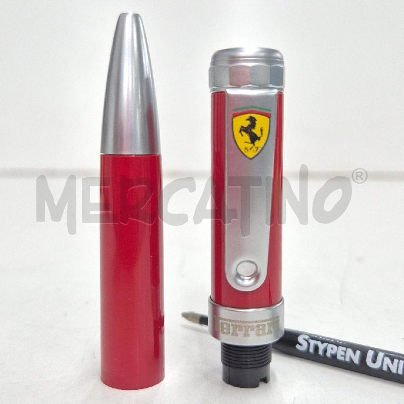 PENNA SFERA FERRARI CON CUSTODIA METALLO | Mercatino dell'Usato Cervia 5