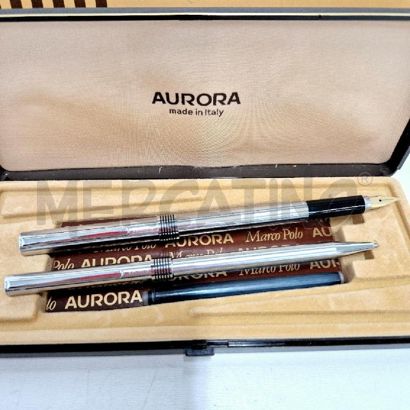 PENNA STILOGRAFICA E SFERA AURORA MARCO POLO | Mercatino dell'Usato Cervia 2