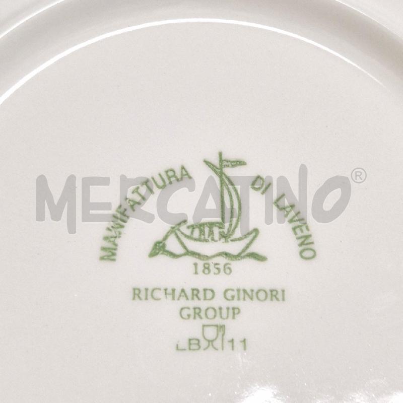 PIATTINI PZ. 6 RICHARD GINORI BIANCO AZZURRO CUORI | Mercatino dell'Usato Cervia 5