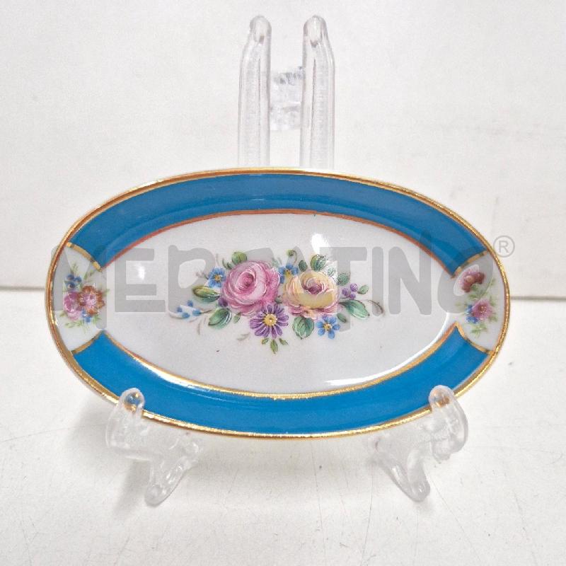 PIATTINO LIMOGES OVALE FIORI | Mercatino dell'Usato Cervia 1