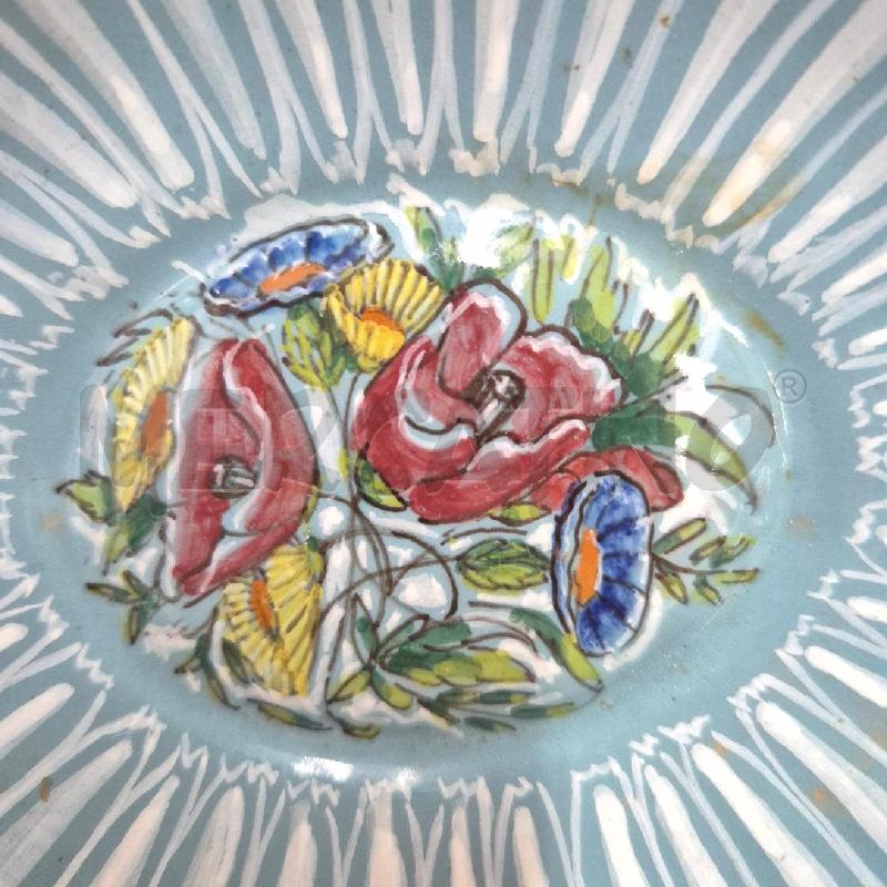 PIATTINO MENGARONI PESARO AZZURRO FIORI | Mercatino dell'Usato Cervia 2