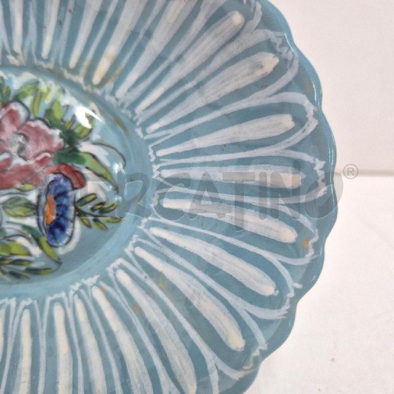PIATTINO MENGARONI PESARO AZZURRO FIORI | Mercatino dell'Usato Cervia 3