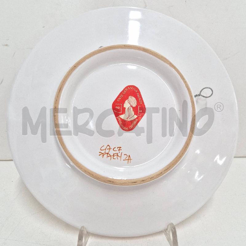 PIATTO CACF FAENZA BIANCO UVA MARRONE | Mercatino dell'Usato Cervia 4