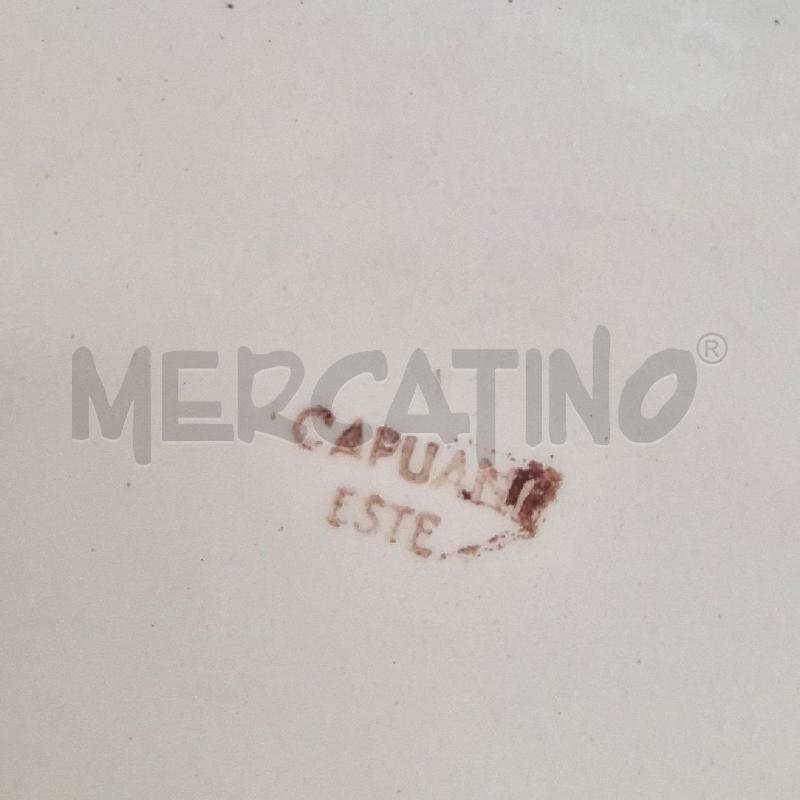PIATTO CAPUANI ESTE PANNA FIORI | Mercatino dell'Usato Cervia 5
