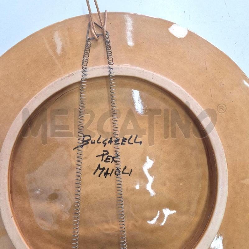 PIATTO CERAMICA BULGARELLI PER MAIOLI | Mercatino dell'Usato Cervia 5