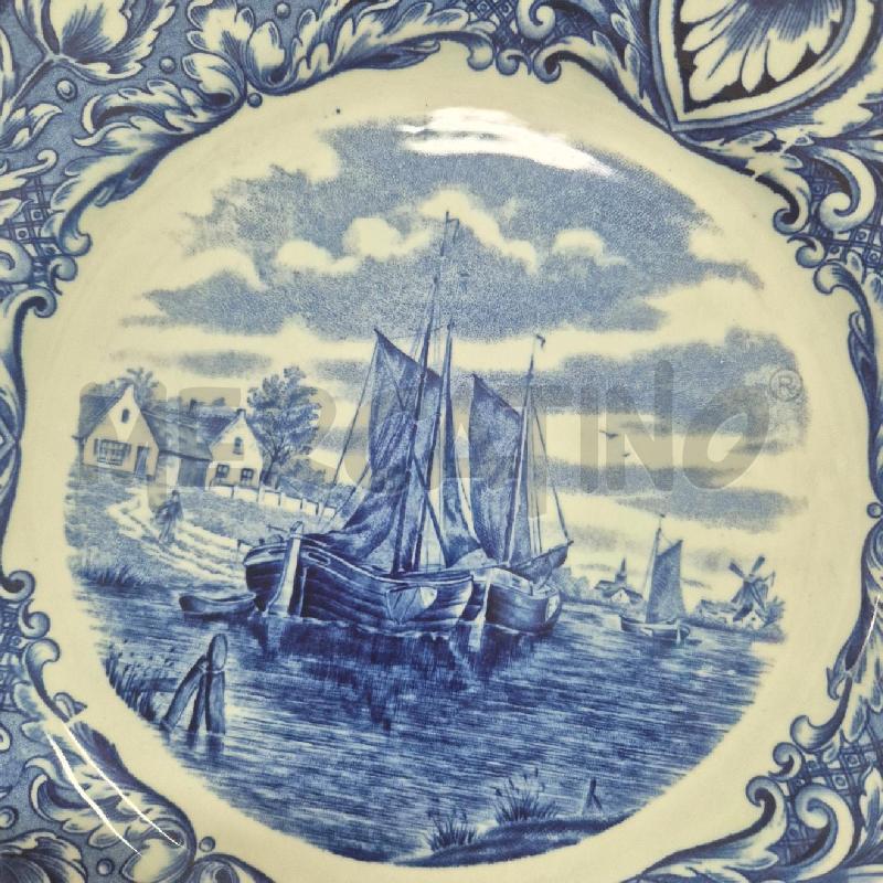 PIATTO DECORATIVO DELFTS ROYAL SPHINX MAASTRICHT | Mercatino dell'Usato Cervia 2