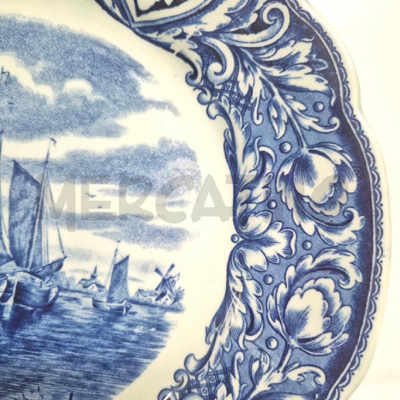 PIATTO DECORATIVO DELFTS ROYAL SPHINX MAASTRICHT | Mercatino dell'Usato Cervia 3