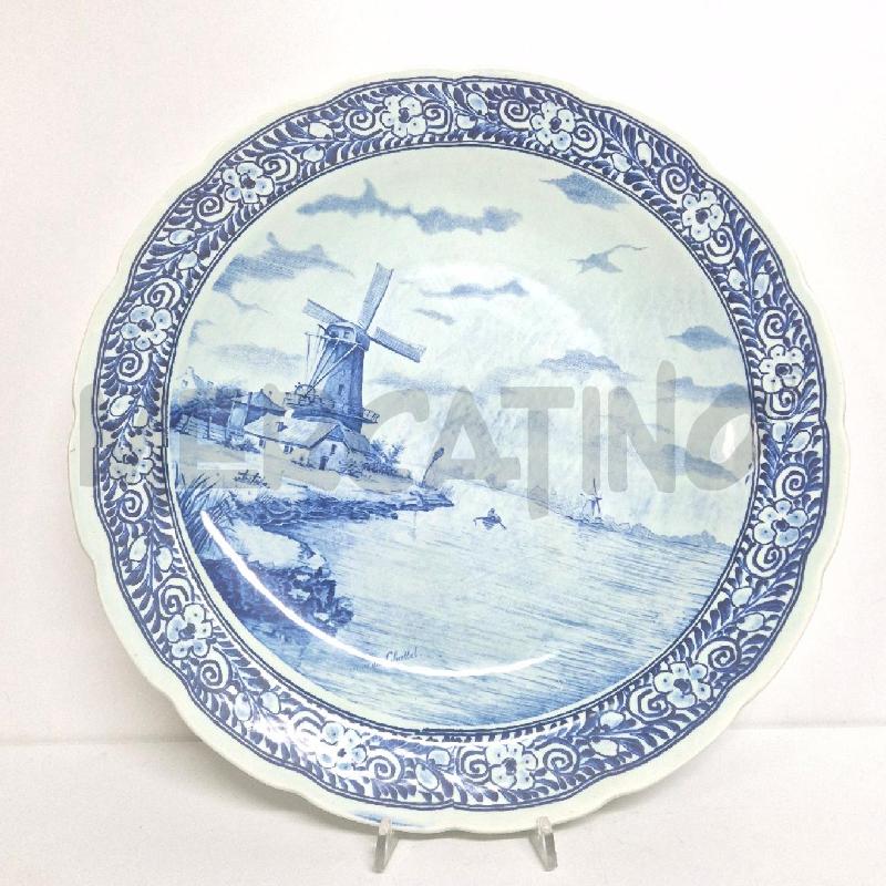 PIATTO DECORATIVO DELFTS ROYAL SPHINX MAASTRICHT | Mercatino dell'Usato Cervia 1