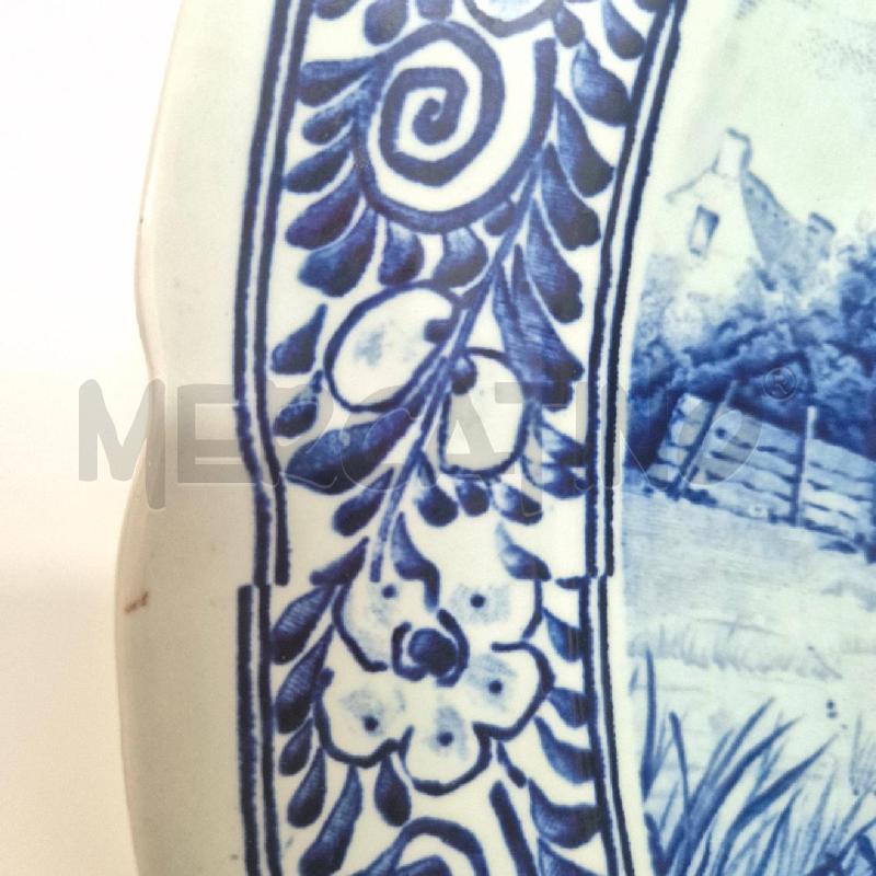 PIATTO DECORATIVO DELFTS ROYAL SPHINX MAASTRICHT | Mercatino dell'Usato Cervia 3