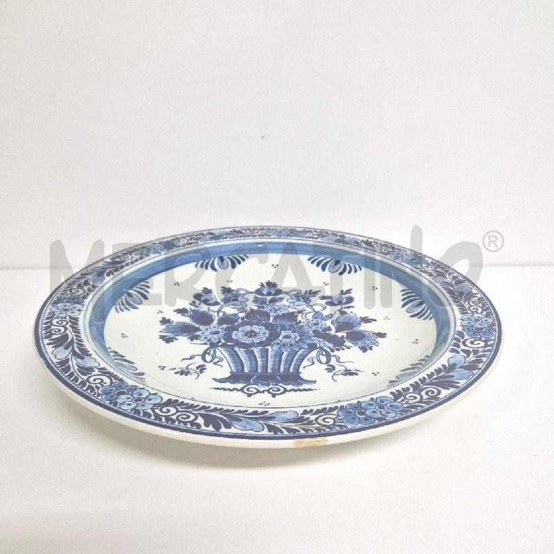 PIATTO KONINKLIJKE GOEDEWAAGEN BLAUW DELFT HOLLAND | Mercatino dell'Usato Cervia 1
