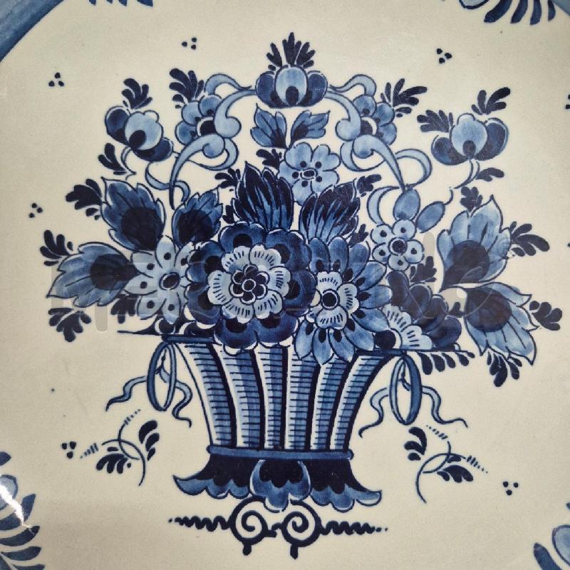 PIATTO KONINKLIJKE GOEDEWAAGEN BLAUW DELFT HOLLAND | Mercatino dell'Usato Cervia 3