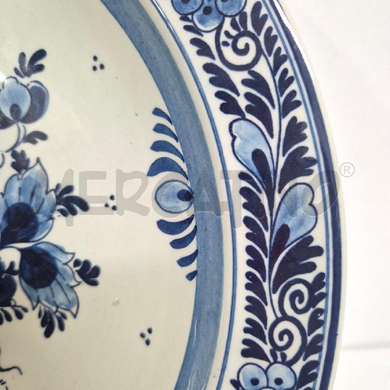 PIATTO KONINKLIJKE GOEDEWAAGEN BLAUW DELFT HOLLAND | Mercatino dell'Usato Cervia 4