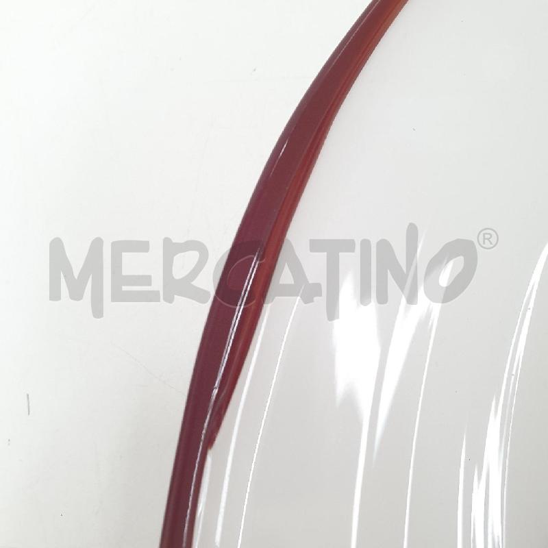 PIATTO PORTAFRUTTA LA MURRINA BIANCO E BORDEAUX | Mercatino dell'Usato Cervia 4