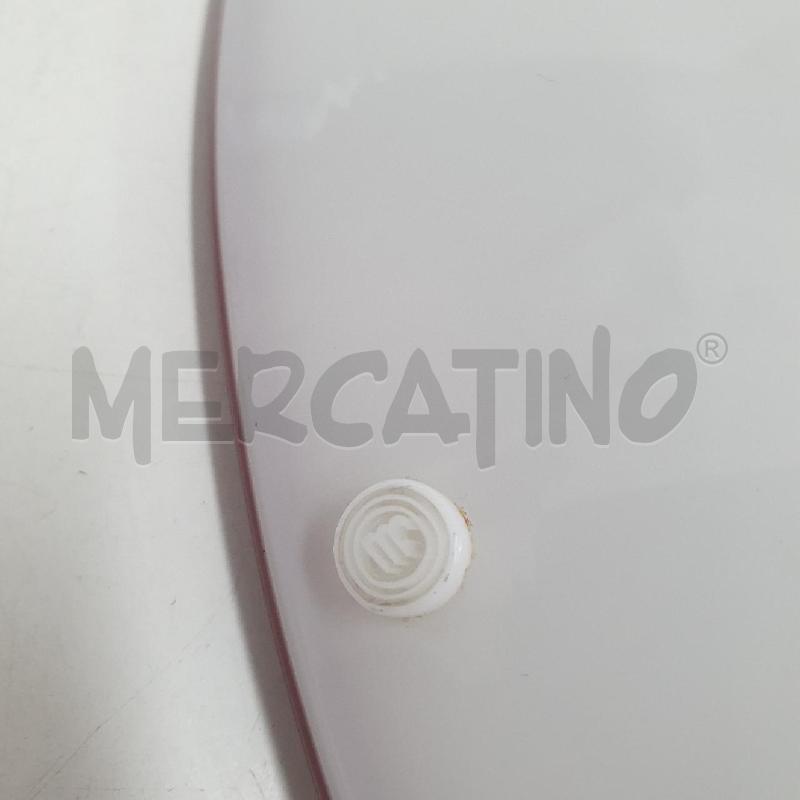 PIATTO PORTAFRUTTA LA MURRINA BIANCO E BORDEAUX | Mercatino dell'Usato Cervia 5