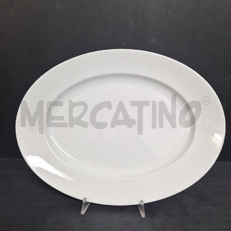 PIATTO PORTATA ROSENTHAL BIANCO OVALE | Mercatino dell'Usato Cervia 1