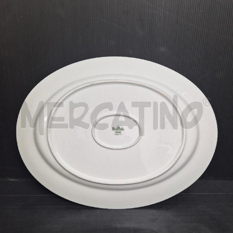 PIATTO PORTATA ROSENTHAL BIANCO OVALE | Mercatino dell'Usato Cervia 4