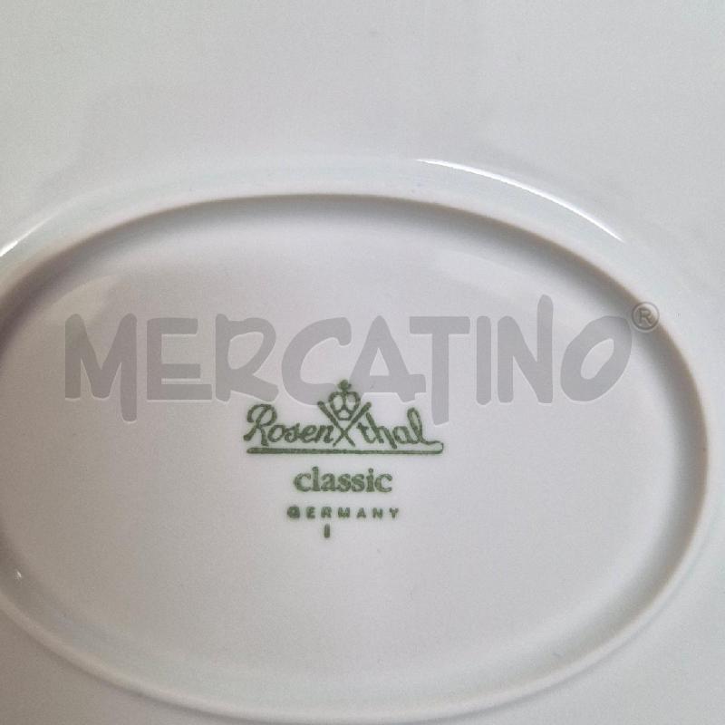 PIATTO PORTATA ROSENTHAL BIANCO OVALE | Mercatino dell'Usato Cervia 5