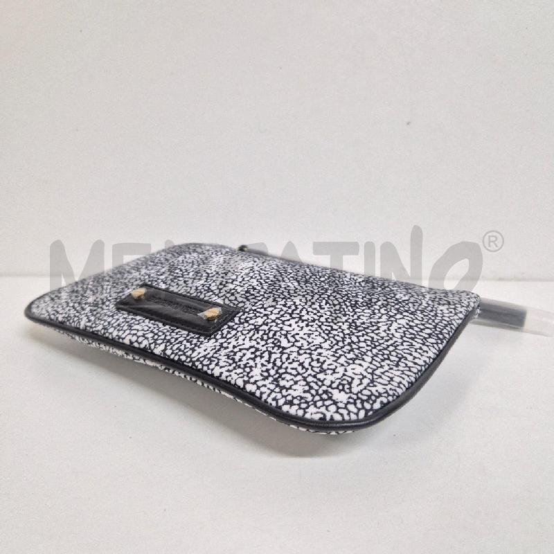 POCHETTE BORBONESE STAMPA TAPIRO NERO BIANCO | Mercatino dell'Usato Cervia 4