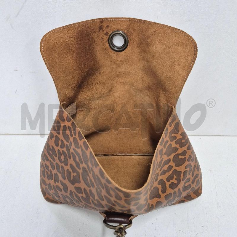 POCHETTE PELLE MARR MACULATA SISSI ROSSI X REDWALL | Mercatino dell'Usato Cervia 3