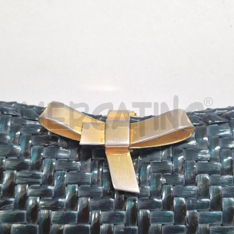 POCHETTE RODO RATTAN PETROLIO | Mercatino dell'Usato Cervia 2