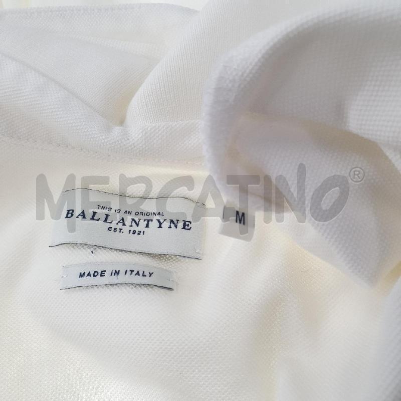POLO UOMO BALLANTYNE BIANCA | Mercatino dell'Usato Cervia 5