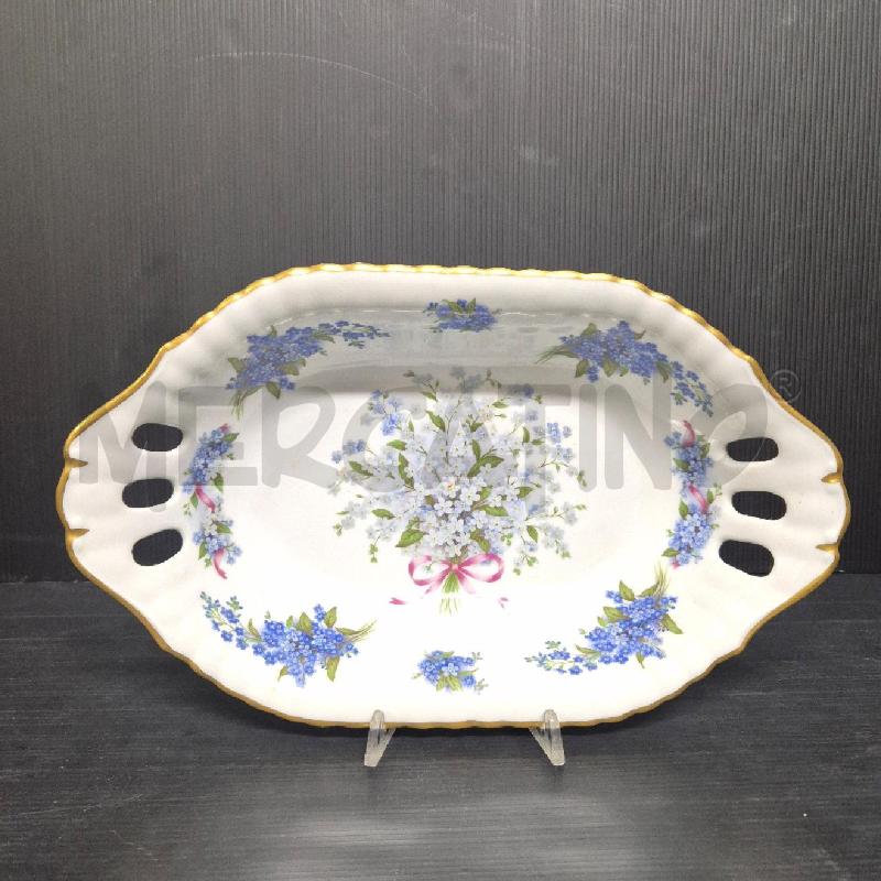 PORTA CIOCCOLATINI LIMOGES BIANCO FIORI STAMPATI | Mercatino dell'Usato Cervia 1