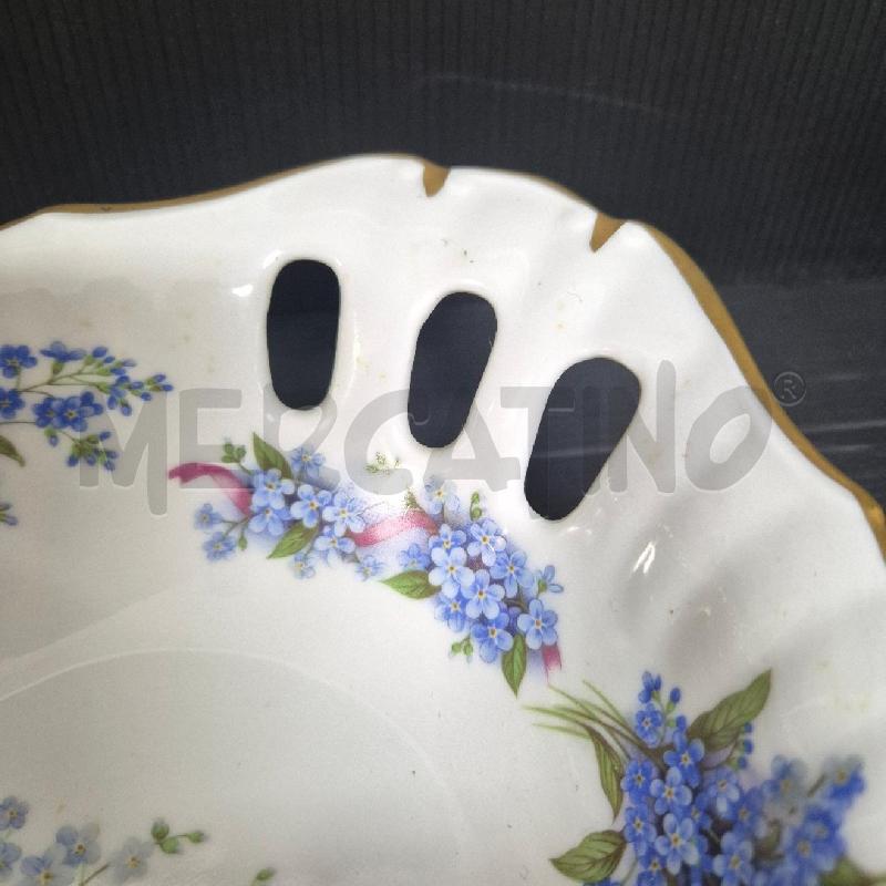 PORTA CIOCCOLATINI LIMOGES BIANCO FIORI STAMPATI | Mercatino dell'Usato Cervia 3
