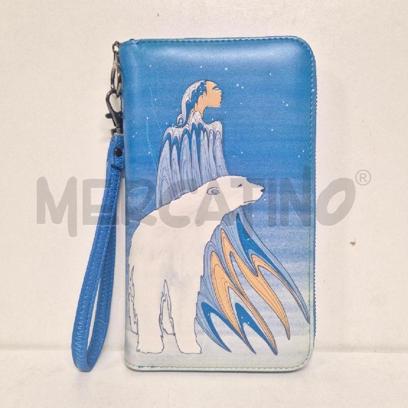 PORTA FOGLIO BLU ORSO MAXINE NOEL | Mercatino dell'Usato Cervia 1