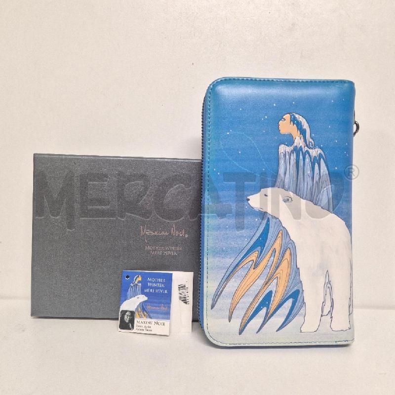 PORTA FOGLIO BLU ORSO MAXINE NOEL | Mercatino dell'Usato Cervia 5