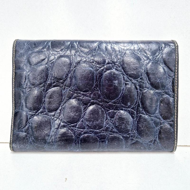 PORTA FOGLIO BLU VINTAGE FERRE' | Mercatino dell'Usato Cervia 2