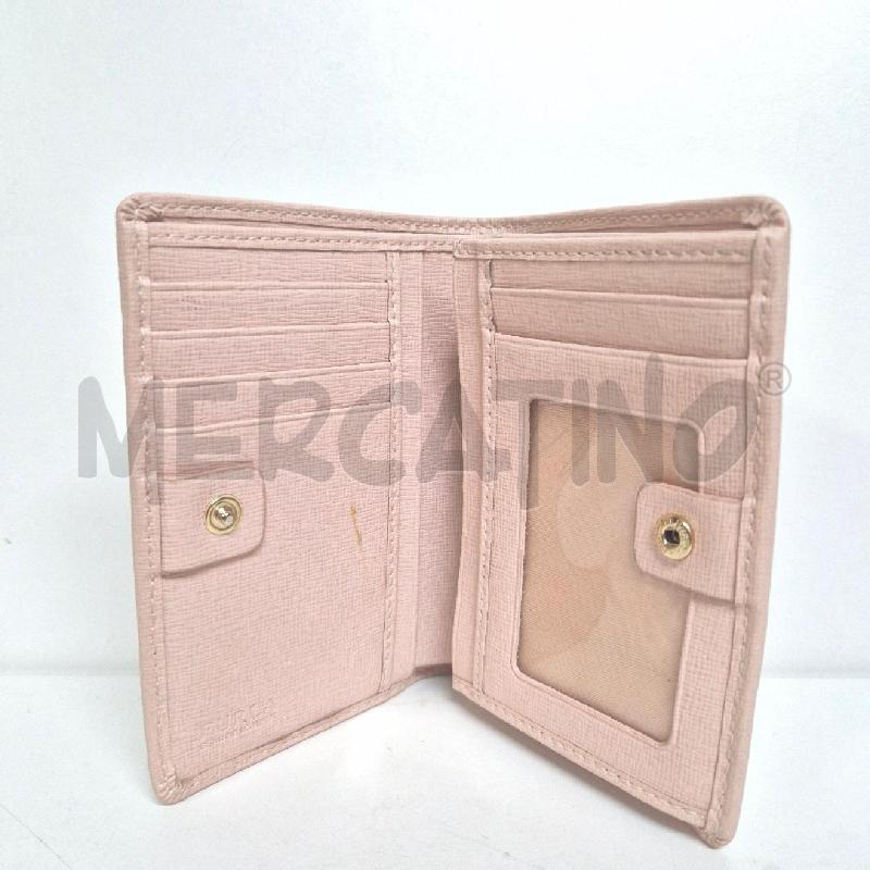 PORTA FOGLIO DONNA FURLA ROSA | Mercatino dell'Usato Cervia 4