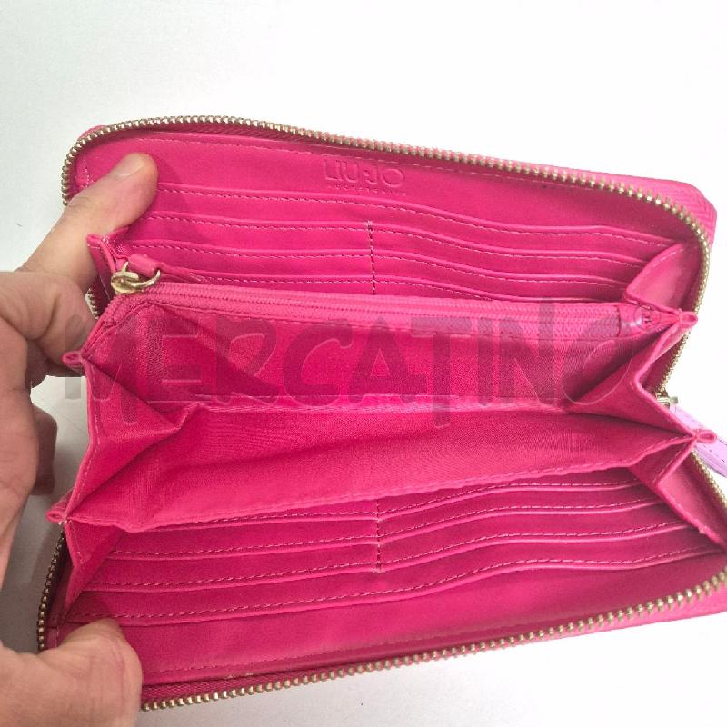 PORTA FOGLIO LIUJO FUCSIA CON CUORE | Mercatino dell'Usato Cervia 4