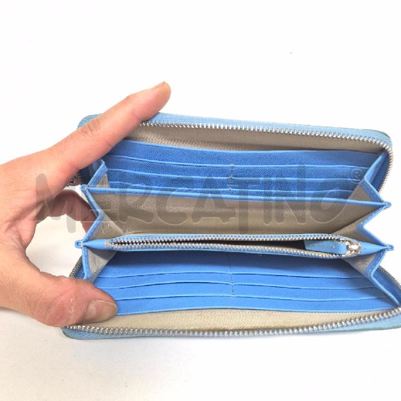 PORTA FOGLIO PINKO AZZURRO  | Mercatino dell'Usato Cervia 4