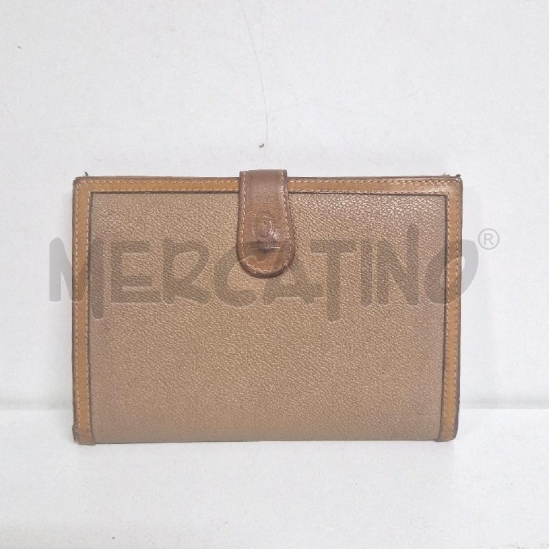 PORTA FOGLIO TRUSSARDI BEIGE VINTAGE | Mercatino dell'Usato Cervia 1