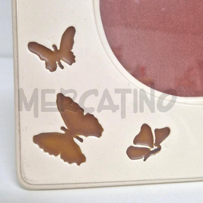 PORTA FOTO VINTAGE PANNA FARFALLE | Mercatino dell'Usato Cervia 2