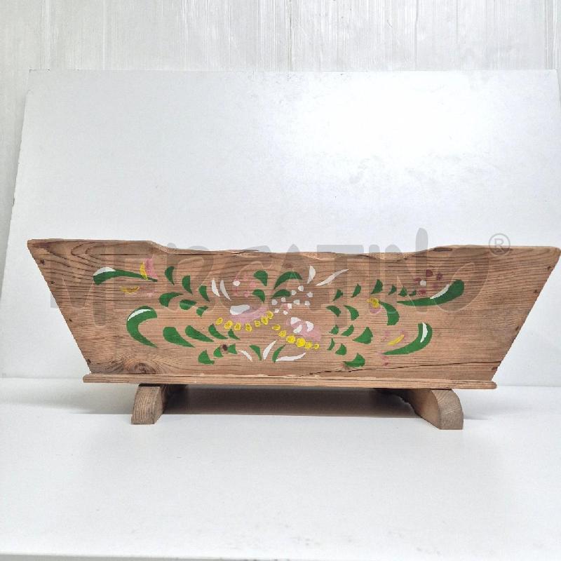 PORTA VASI LEGNO DECORATO | Mercatino dell'Usato Cervia 3