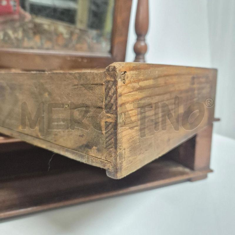 PSICHE ANTICA IN LEGNO CON CASSETTO | Mercatino dell'Usato Cervia 2
