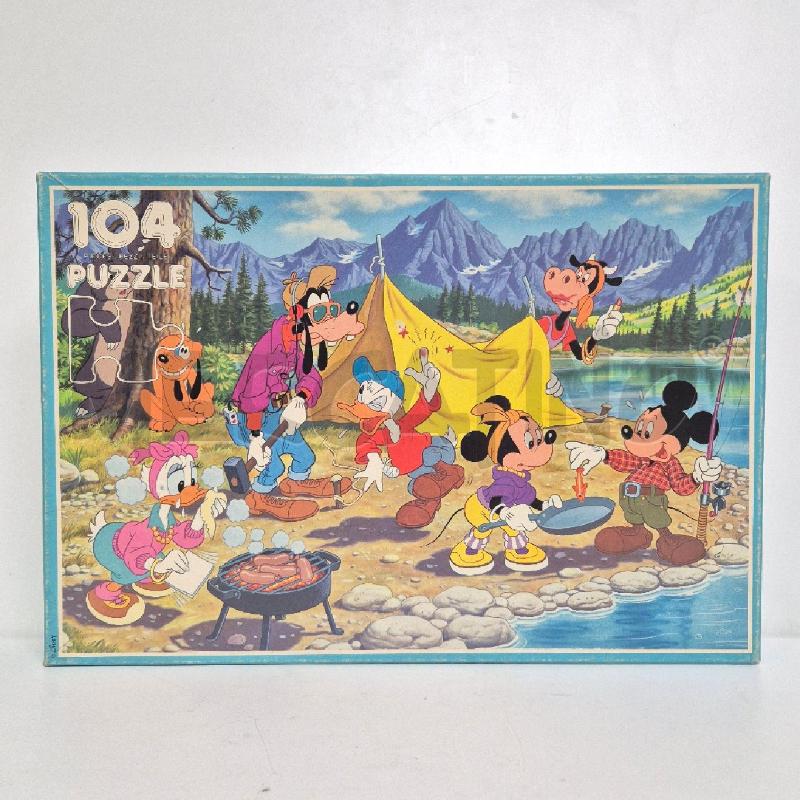 PUZZLE ANNI 90 CAMPEGGIO PERSONAGGI DISNEY | Mercatino dell'Usato Cervia 1