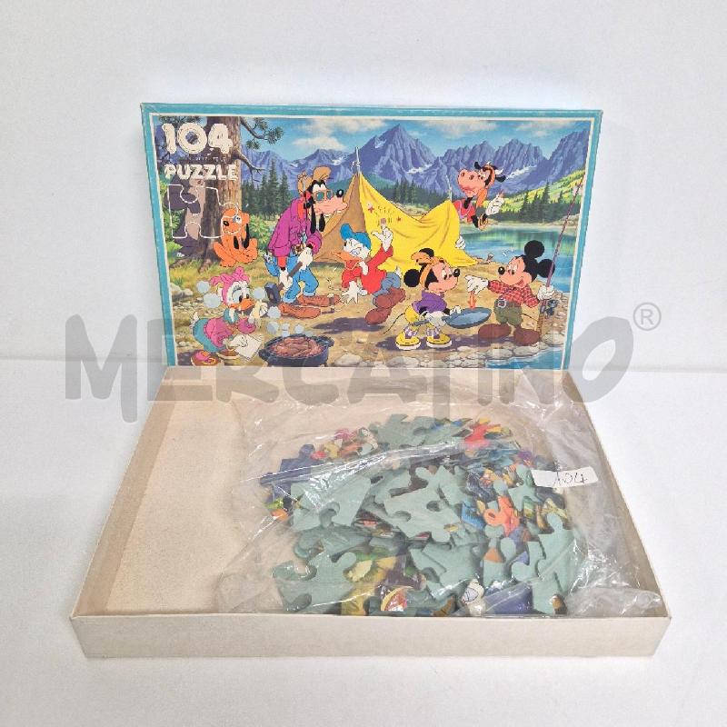PUZZLE ANNI 90 CAMPEGGIO PERSONAGGI DISNEY | Mercatino dell'Usato Cervia 2
