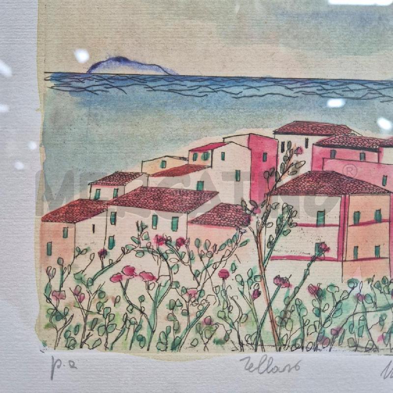 QUADRO ACQUAFORTE SALVATORE MAGAZZINI TELLARO | Mercatino dell'Usato Cervia 4