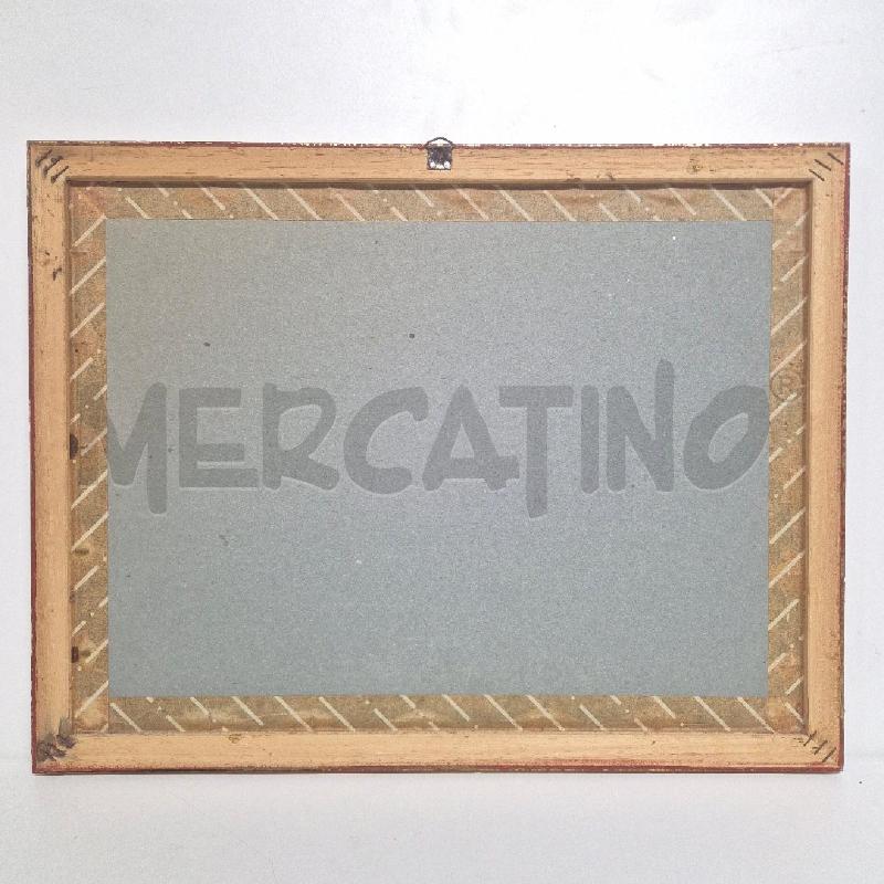 QUADRO ACQUERELLO PAESAGGIO DI MONTAGNA | Mercatino dell'Usato Cervia 5