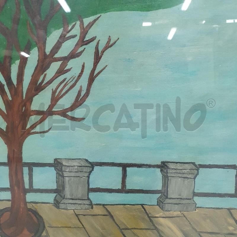 QUADRO BRUNO SAMORÌ ALBERI LUNGOLAGO | Mercatino dell'Usato Cervia 2