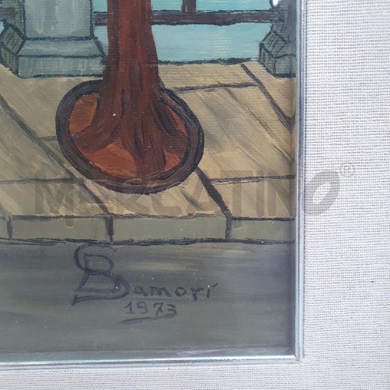 QUADRO BRUNO SAMORÌ ALBERI LUNGOLAGO | Mercatino dell'Usato Cervia 3