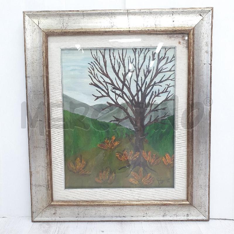 QUADRO BRUNO SAMORÌ ALBERO AUTUNNALE | Mercatino dell'Usato Cervia 1