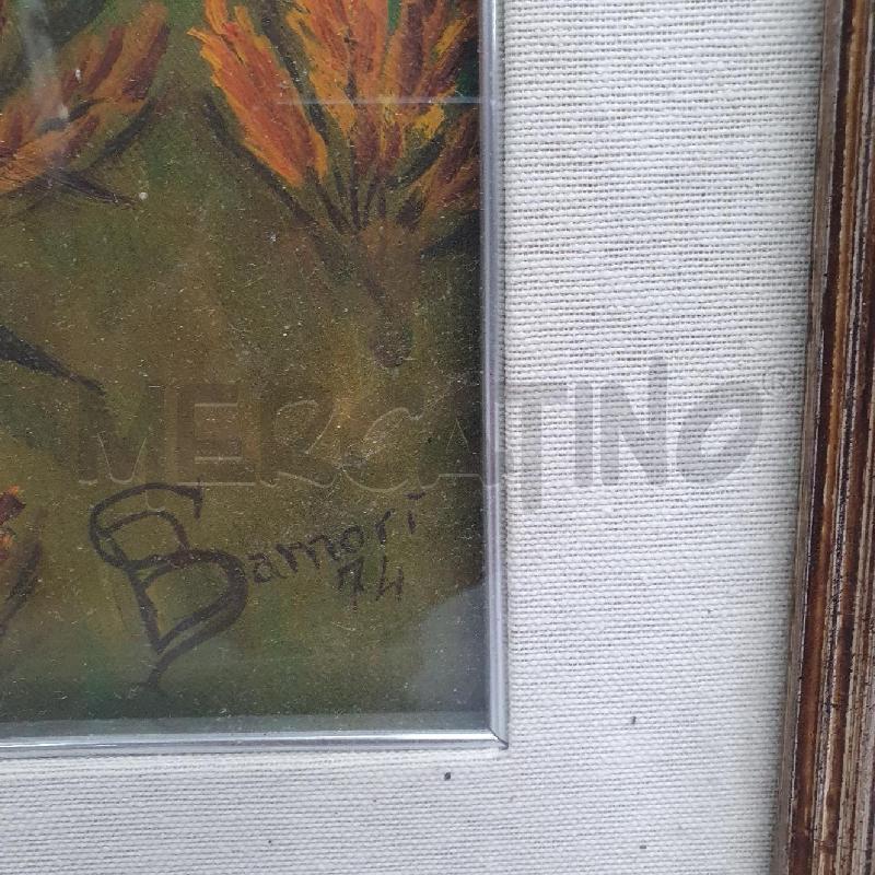 QUADRO BRUNO SAMORÌ ALBERO AUTUNNALE | Mercatino dell'Usato Cervia 3