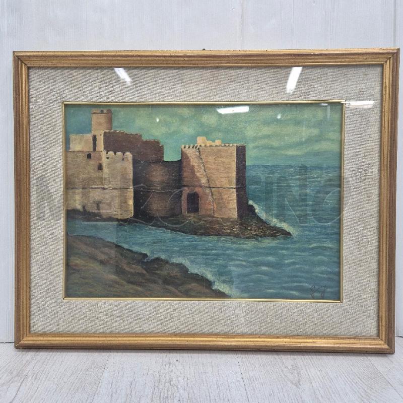 QUADRO CASTELLO SUL MARE | Mercatino dell'Usato Cervia 1