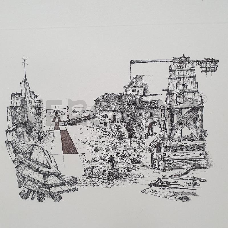 QUADRO DIPINTO LUDOVICO GRAZIANI NUMERATO | Mercatino dell'Usato Cervia 2