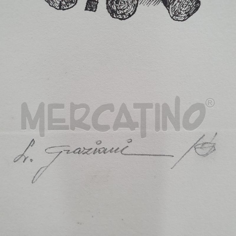 QUADRO DIPINTO LUDOVICO GRAZIANI NUMERATO | Mercatino dell'Usato Cervia 3
