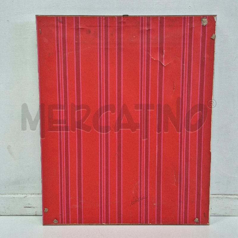 QUADRO DIPINTO SU STOFFA UCCELLI SU RAMO | Mercatino dell'Usato Cervia 5