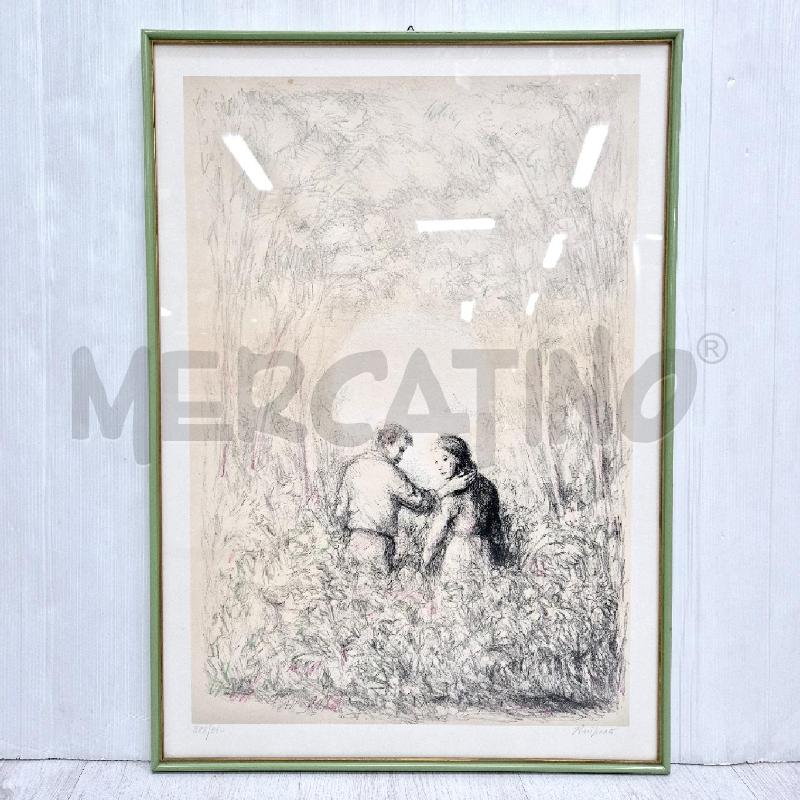QUADRO DOMENICO PURIFICATO LITOGRAFIA NUMERATA | Mercatino dell'Usato Cervia 1